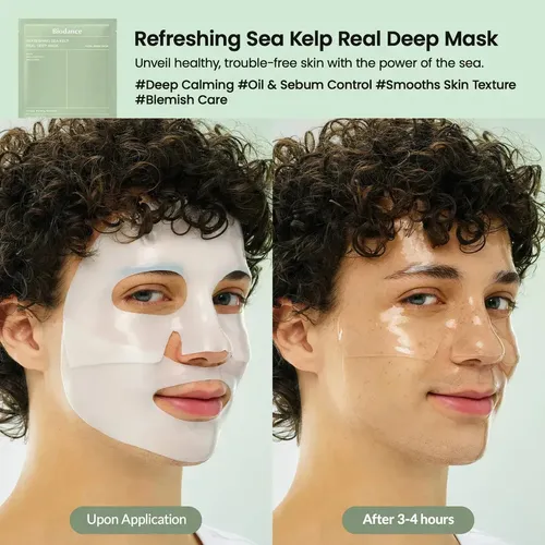 Mascarilla Facial Biodance Colágeno Hidratante Coreana X 4