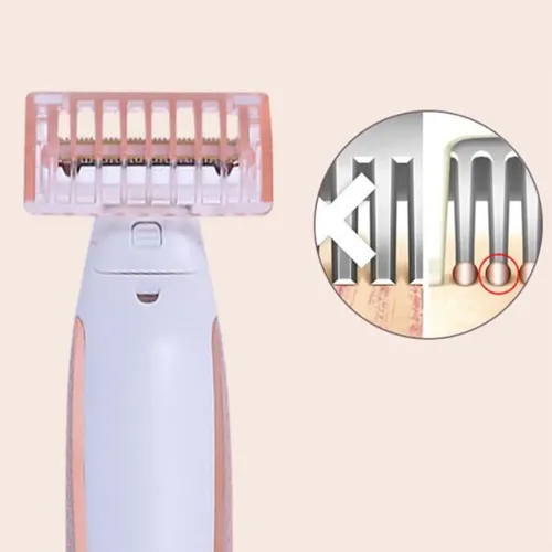 Depiladora 2 En 1 Para Mujer, Recargable, Para Uso En Seco Y