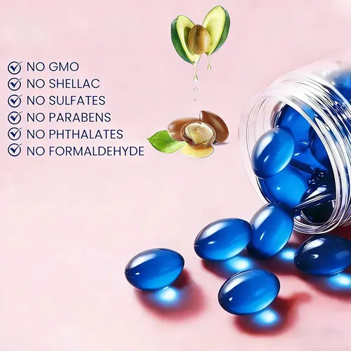 Sérum Capilar De Keratina Y Multivitaminas En Cápsulas 30 Pc
