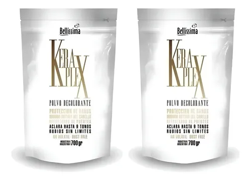 Polvos Decolorante Keraplex X2 No Volatil Bellísima 9 Tonos