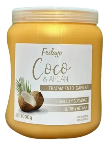 Frilayp Tratamiento Coco + Semi Di Lino+  Keratina Y Arg 1kg