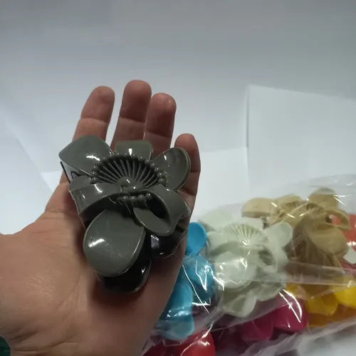 Broche Moño/flor Para Pelo Grandes Varios Colores Oferta!!!!