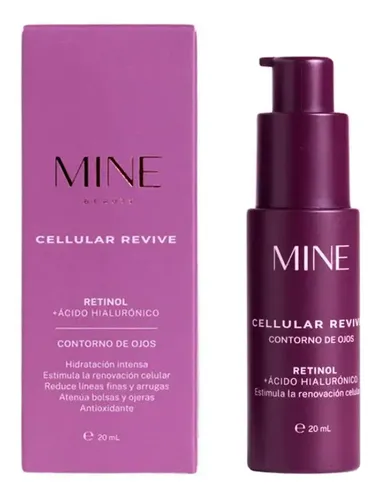 Mine Beauty Contorno de Ojos Retinol y Ácido Hialurónico 20ml