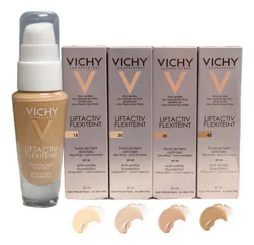 Base de maquillaje en base Vichy Liftactiv Flexiteint tono 15 opal – 30mL