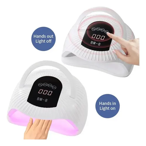 Cabina UV LED Seisa Verde Oscuro Temporizador 42 Leds