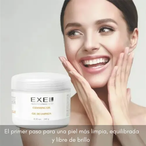 Gel Limpieza Facial Exel Antiacne Poros Suavidad 240ml