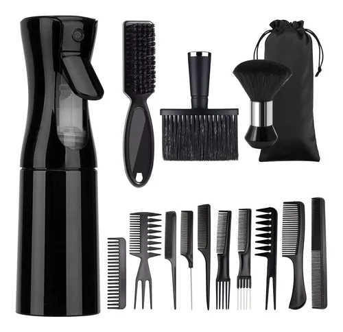 Kit Herramientas De Peluquería Con Vaporizador Y Peines