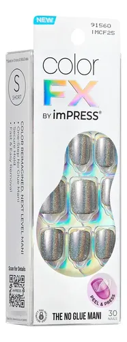 Uñas Autoadhesivas Kiss Impress Color Fx The Good Days
