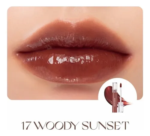 Rom&nd Glasting Water Tint Tintas Romand 100% Color Woody Sunset 17