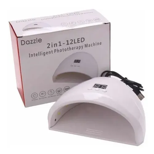 Kit Inicial Manicuria Gel Esmalte Removedor Cabina Led/ Uv