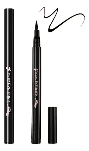 Delineador De Ojos Fibra Liquido Liquid Eyeliner Tei