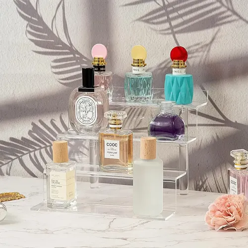 Estante Acrílico 4 Niveles Transparente Organizador Perfume