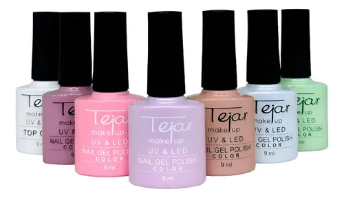 Esmalte Semi Permanente Tejar 9 Ml (pack X 6)