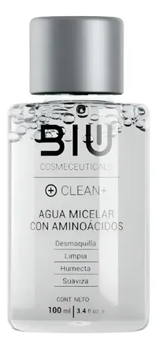 Biu Agua Micelar Piel Sensible Reactiva 100ml