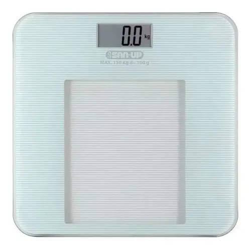 Balanza Digital San-Up PS1036 Vidrio Templado Hasta 150kg Baño