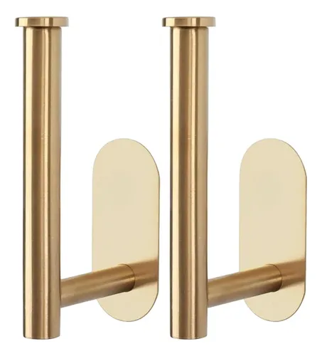 Alzapaños Multiusos Para Cortinas De Baño, 2 Unidades, Dorad