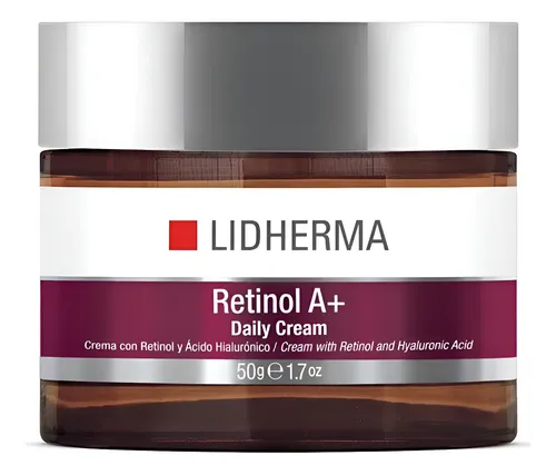 Retinol A+ Daily Cream 50g Con Ácido Hialurónico Lidherma