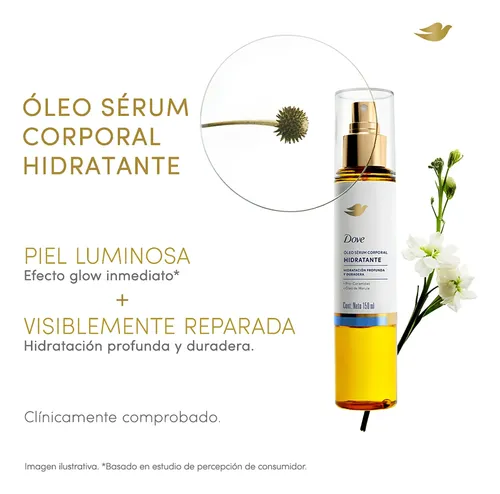 Dove Oleo Serum Corporal Hidratante Con Ceramidas X 150 Ml