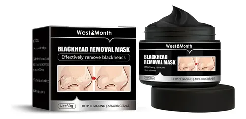 Mascarilla Facial De Carbón Para Puntos Negros