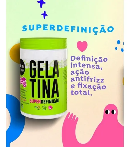 Salon Line Gelatina Profix 1 Kg Definicion Antifrizz Curly
