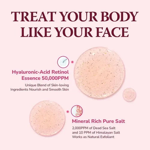 Exfoliante Y Gel De Baño Himalaya Pinksalt, 415 Ml