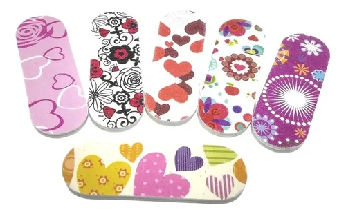 Lima Mini Decoradas X 50 Estampadas Color Souvenir Spa Nena