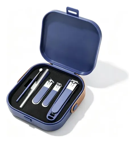 Nuevo Cortaúñas Antisalpicaduras En Caja Portátil De Mano,