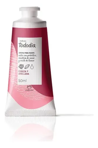 Hidratante Para Manos Cereza Y Avellana Natura Tododia