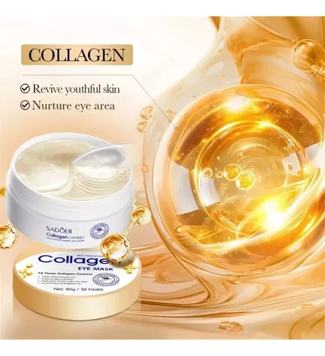 Parches Hidrogel Para Ojeras  Antiedad De Colágeno Todo Tipo Todo Tipo De Piel Día/noche