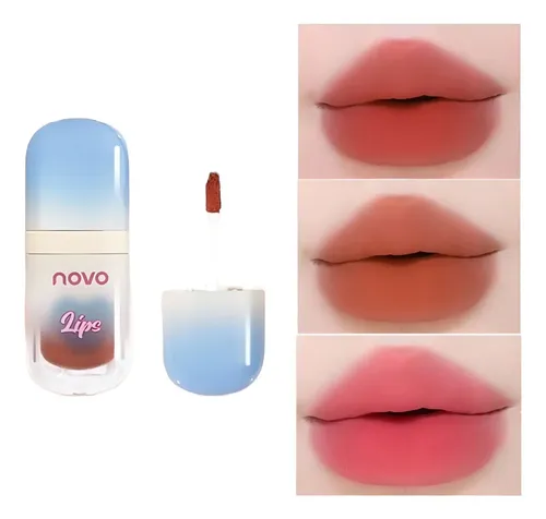 Labial Mate Velvet Mist Cotton Lip Mud Color 01