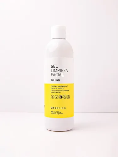 Kit Limpieza Facial Biobellus Gel Piel Mixta + Bruma Avena