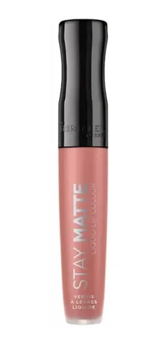 Lapiz Labial Rimmel Stay Matte Liquid Lipstick Color 707 Raw Kiss