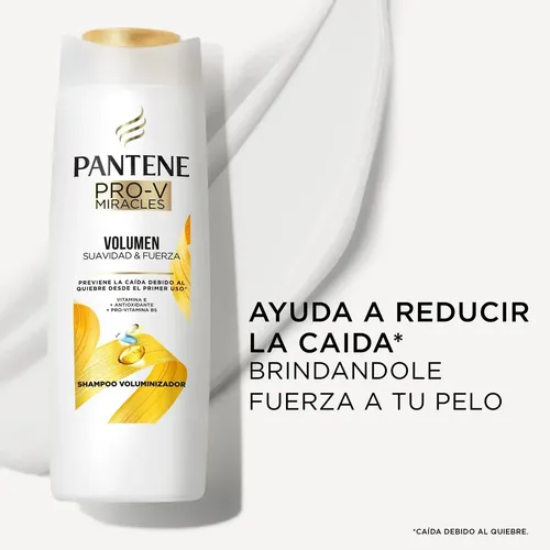 Shampoo Voluminizador Pantene Pro-V Miracles Volumen Suavidad & Fuerza 700 ml
