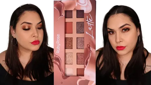 Paletas De 10 Sombras Latte – Ruby Rose