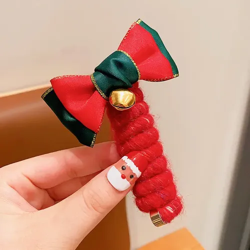Accesorios Navideños For El Cabello For Niños, Ligas For