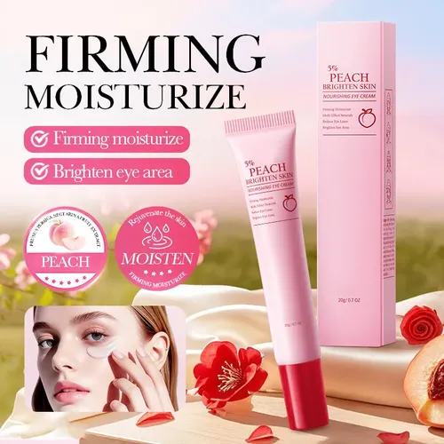 Crema De Ojos De Melocotón: Iluminadora Y Nutritiva Para Ojo