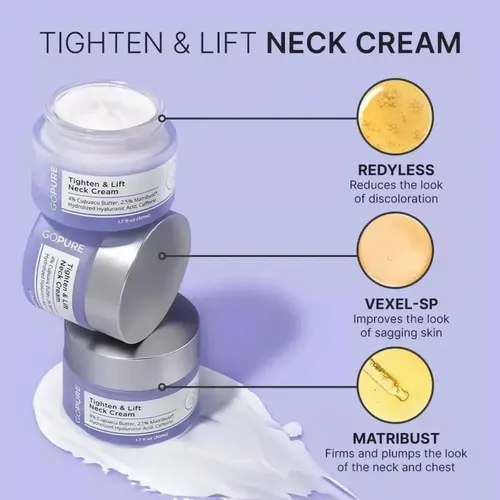 (vip) // Crema Reafirmante De Cuello Gopure 1pcs A