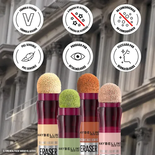 Corrector Ojeras Maybelline Instant Age Rewind Eraser X 6 Ml