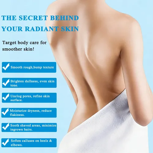 Body Stick With Glycolic Acid, Solid Non-sticky No Resin