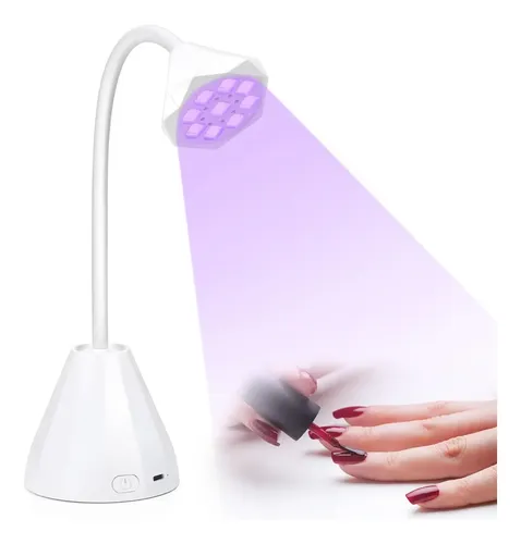Lámpara UV LED 27W ShineCai Recargable Mini 360° Para Uñas Gel