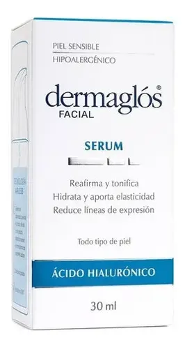 Dermaglós Facial Sérum Ácido Hialurónico Hidratante Antiedad