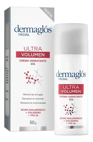 Crema Hidratante De Día Dermaglós Fps30 Ultra Volumen 50g