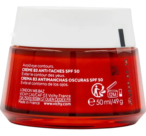 Liftactiv Crema B3 50ml Antimanchas Oscuras Spf50 Vichy