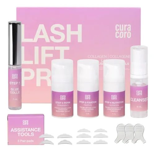 Kit De Elevación De Pestañas Curacoro – Profesional Y
