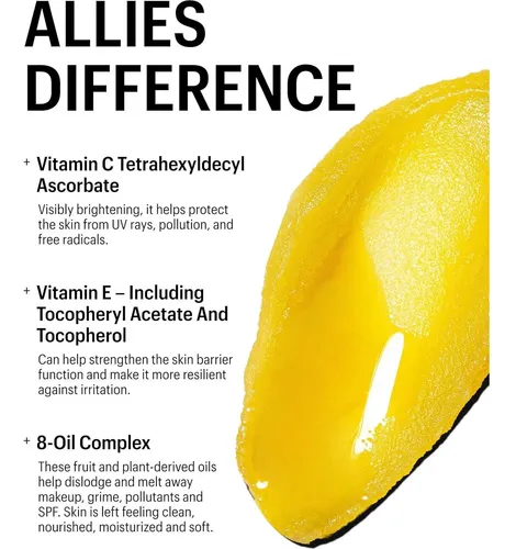 Limpiador Bálsamo Vitamina C De Allies Of Skin 3.4 Oz