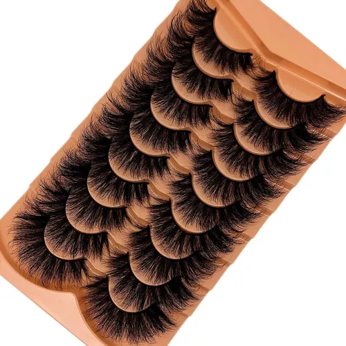 Pestañas Postizas Mink Fluffy 25mm Vocoak Cat Eye 3d