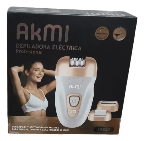 Depiladora Femenina Recargable Akmi