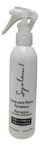 Spray para peinar System-3 keratínico 200ml