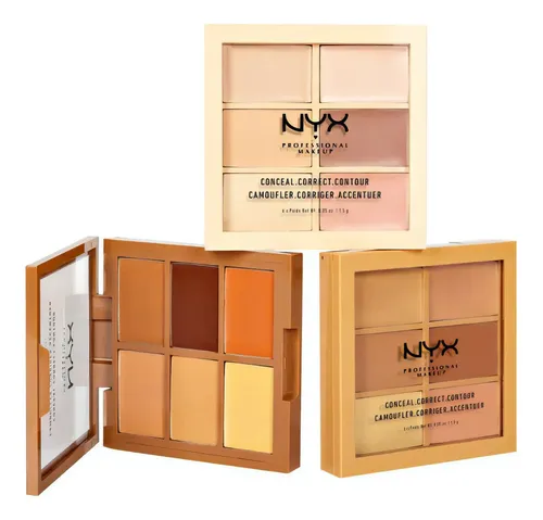 Paleta Corrector Nyx Professional Make Up 5 Tonos