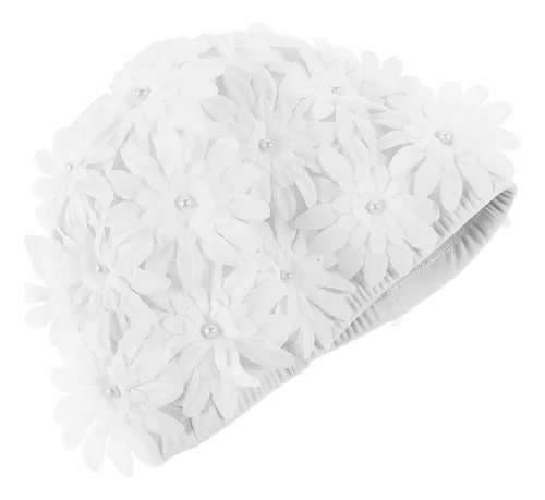 Gorro De Natación Para Mujer: Gorro De Natación Vintage Con
